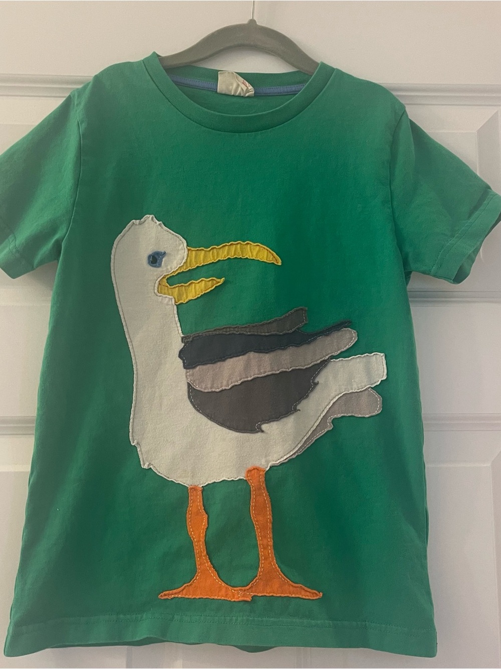 FREE add-on: Mini Boden seagull appliqué t-shirt 7/8